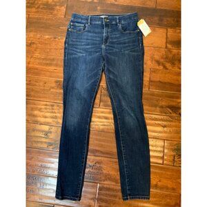 DL1961 Florence Skinny Dark Wash Denim Mid-Rise Blue Jeans, Size 29